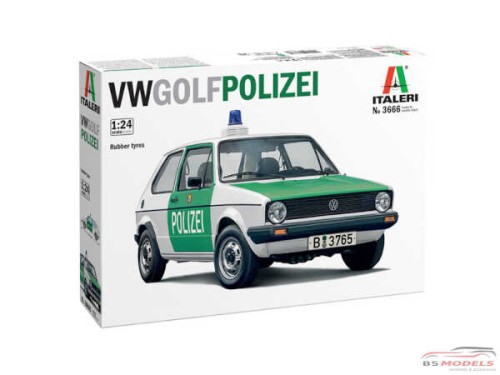 ITA3666S VW Golf Polizei Plastic Kit