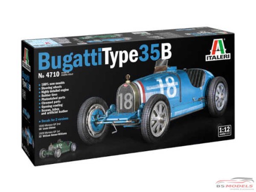 ITA4710S Bugatti Type 35B Plastic Kit