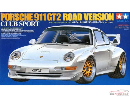 TAM24247 Porsche 911 GT2 Road version Plastic Kit