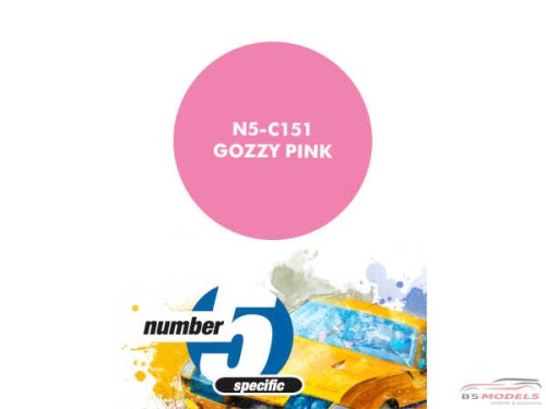 N5C151 Gozzy Pink for NuNU PN24029 Paint Material