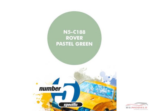 N5C188 Land Rover Pastel Green (for ITA and REV) Paint Material