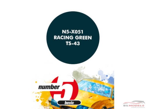 N5X051 Racing Green TS-43 Paint Material