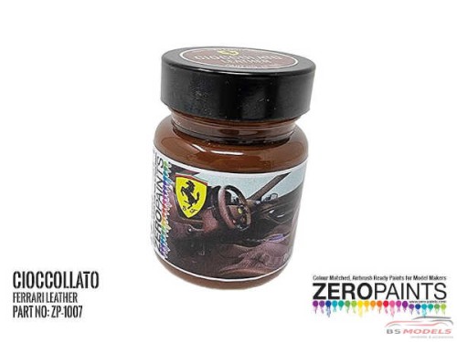 ZP1007-cio Ferrari Leather colour "Cioccolato" 60ml Paint Material