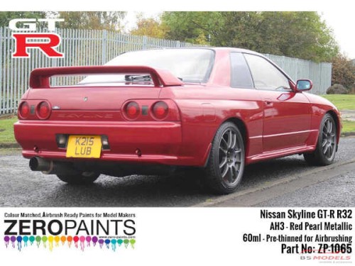 ZP1065-AH3 Nissan AH3 Red Pearl Metallic paint 60ml Paint Material