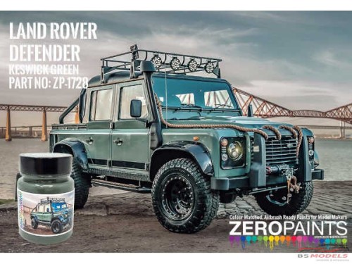 ZP1728 Land Rover Defender Spectre Keswick Green 60ml Paint Material