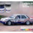 ZP1730 Ford Sierra Cosworth 4x4 Rally Mobil 1 Blue/white  2x30ml Paint Material