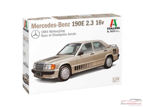 ITA3624S Mercedes-Benz 190 E 2.3  16V    1984 Plastic Kit