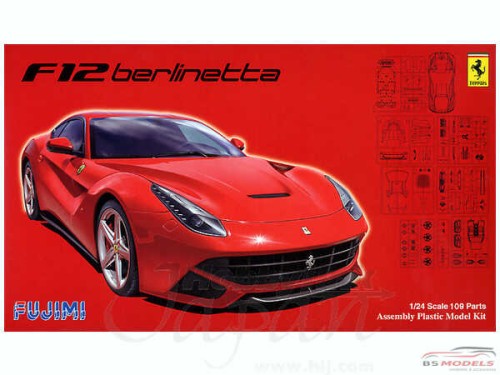 FUJ12562 Ferrari F12 Berlineta Plastic Kit
