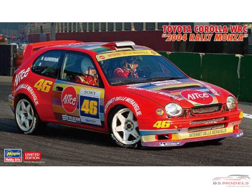 HAS20619 Toyota Corolla WRC 2004 Rally Monza Plastic Kit