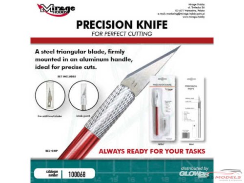 MIR100068 Presicion knife + 5 blades Multimedia Tool