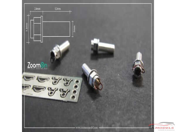 ZT045 Wheel center lock nuts Multimedia Accessoires