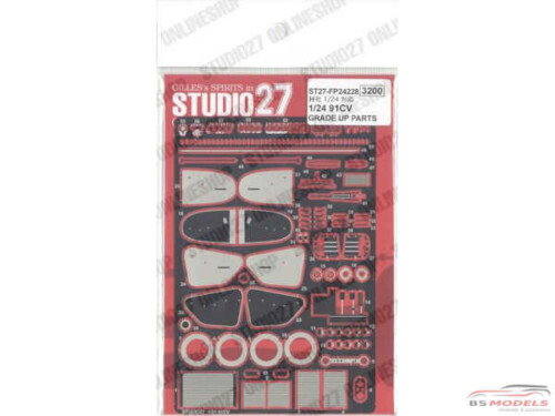 STU27FP24228 Toyota 91C-V  for HAS Etched metal Accessoires