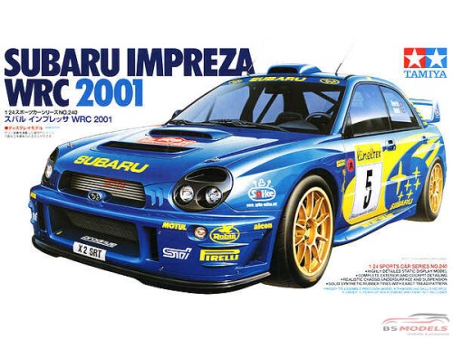 TAM24240 Subaru Imprezza WRC 2001 Plastic Kit
