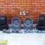SPRF24207 15" Cromodora CD66 + tires Resin Accessoires