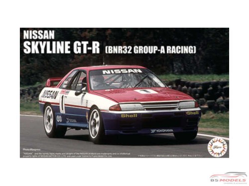 FUJ04667 Nissan Skyline GT-R BNR32 Group A Racing Plastic Kit