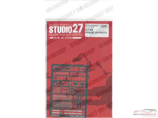 STU27FP24237 Ford GT40 upgrade parts (EX FP2439 Etched metal Accessoires