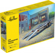 HEL80774 Car Transporter Trailer Plastic Kit