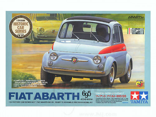 TAM24173 Fiat Abarth Plastic Kit