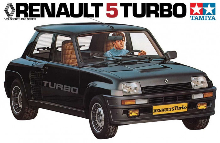 TAM24368 Renault 5 Turbo Plastic Kit