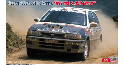 HAS20676 Nissan Sunny Gti-R (RNN14) WRC Gr. N Champion 1992  de Mevius - Lux Plastic Kit