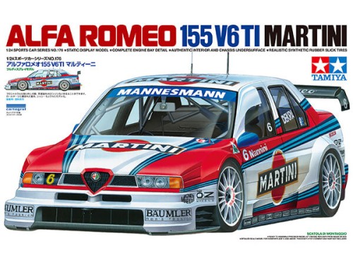 24176 Tamiya Alfa Romeo 155 V6 TI martini