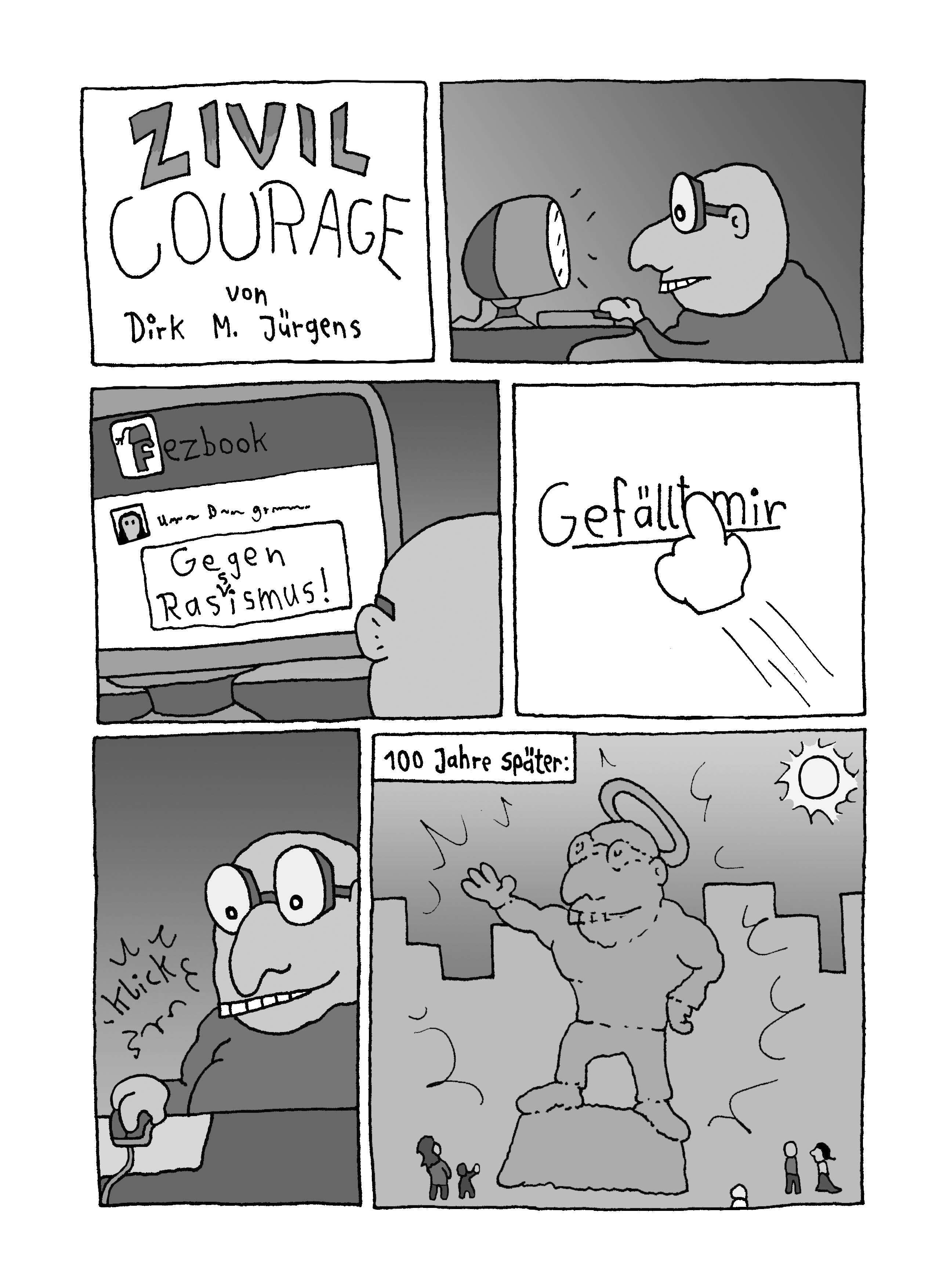 Webcomic Zivilcourage