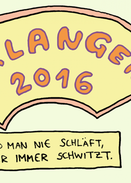Erlangen 2016, Tagebuch: Teil 1