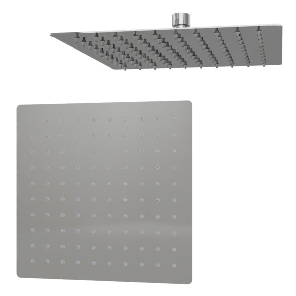 Square Fixed Over Shower Head Chrome