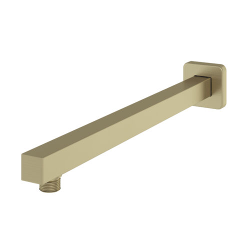 60.1041_0 Wall Mounted Square Fixed Over Head Shower Arm Gold