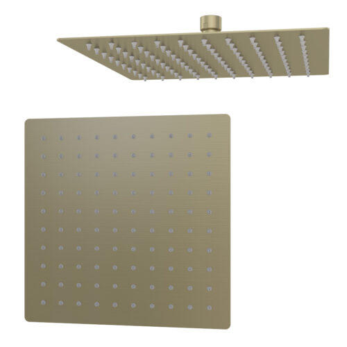 60.1042_0 Brass Square Fixed Over Shower Head