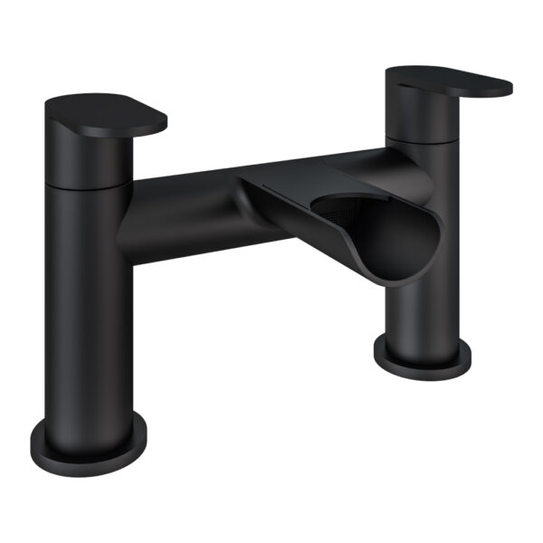 Black Ledwell Bath Filler Tap