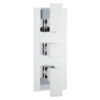Chrome Art Triple Thermostatic Shower Valve