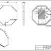 Passa Octagonal Mirror Brushed Brass