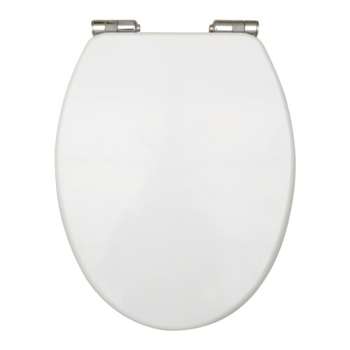 WOODSEAT001 Wooden Soft Close Seat White