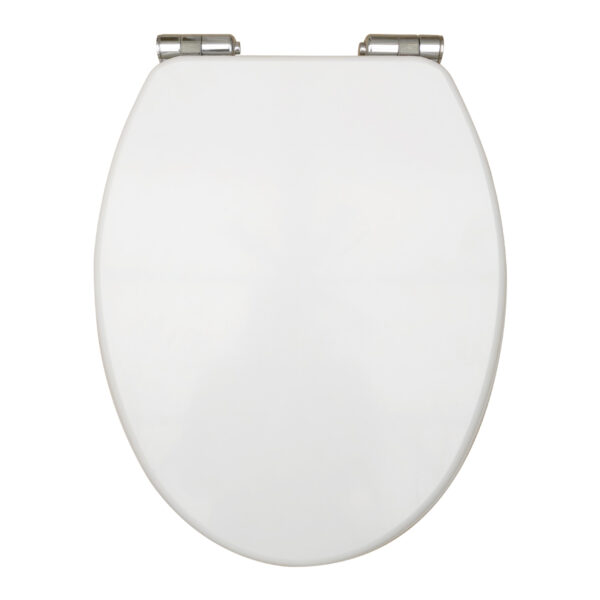 Wooden Soft Close Seat White