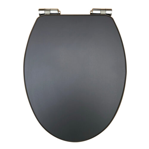 WOODSEAT006 Wooden Soft Close Seat Matt Grey