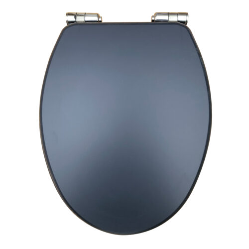 WOODSEAT009 Wooden Soft Close Seat Matt Indigo