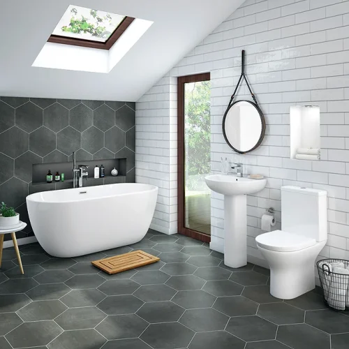 Free Standing Bathroom Suite