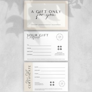 Gift Certificate Bundle (10 layouts)