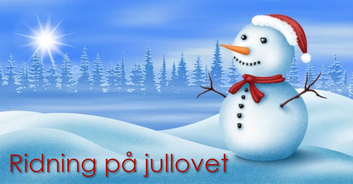 Jullovsaktiviteter – uppdatering