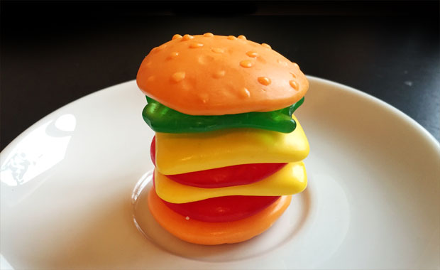 Aprilskämt: Trolli Gummi Burger