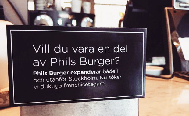 Nu tar Phil’s Burger nästa steg i utvecklingen