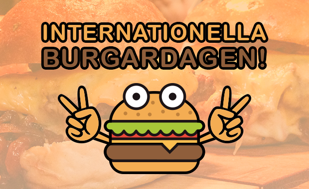 Ät gratis burgare på internationella burgardagen!