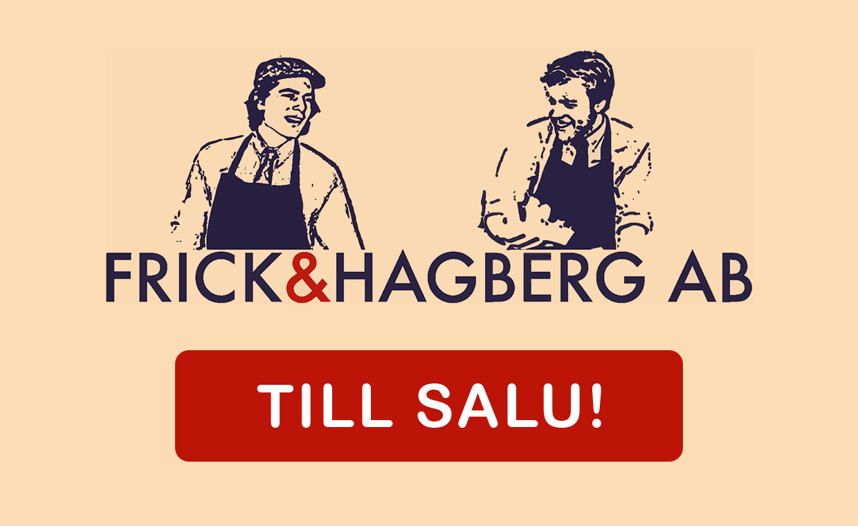 Frick & Hagberg är till salu