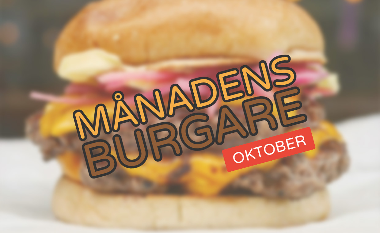 Månadens burgare [Oktober 2017]