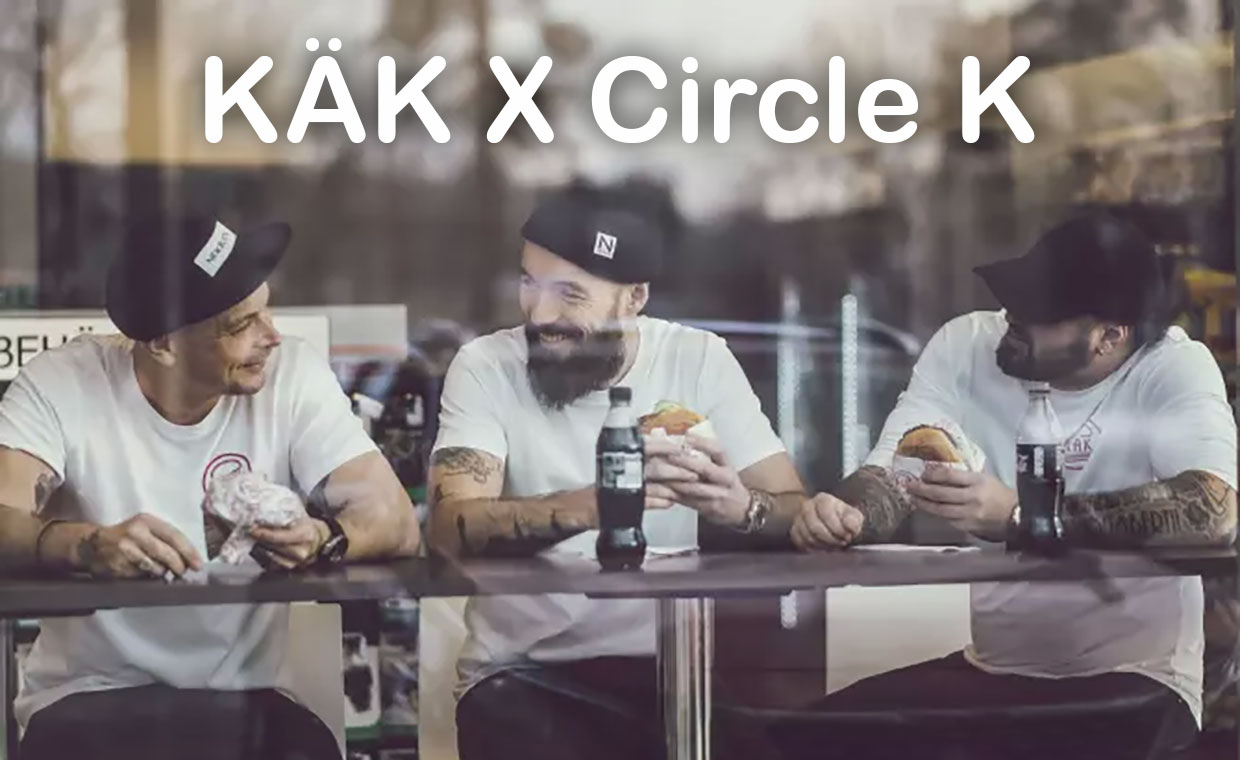 Circle K serverar hamburgare från KÄK