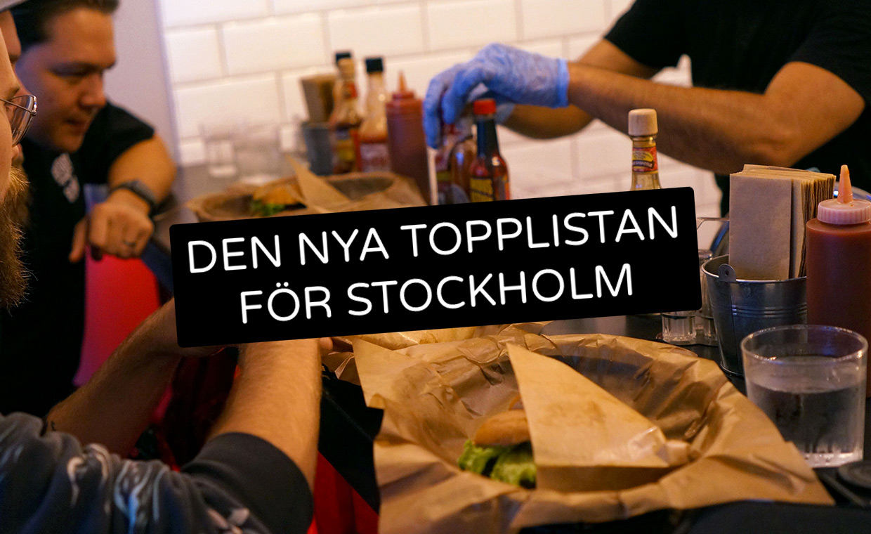 Den nya topplistan för Stockholm