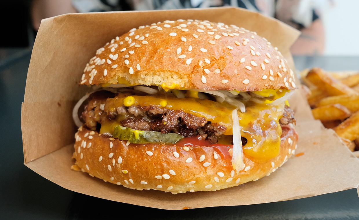 Foto: Classic Smash från Bites Burgers.
