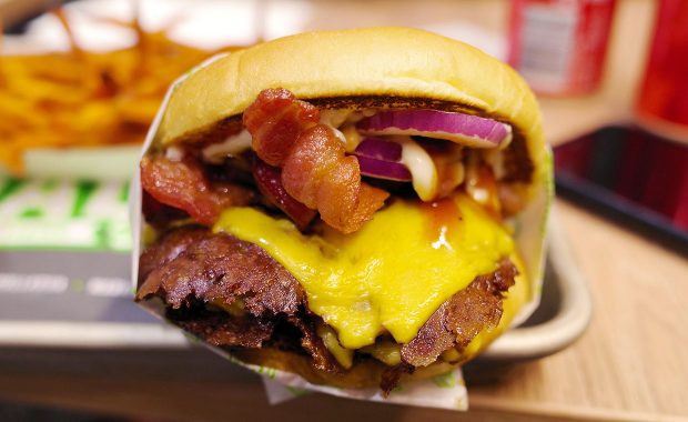 Double Bacon Cheeseburgers – Schweid & Sons – The Very Best Burger