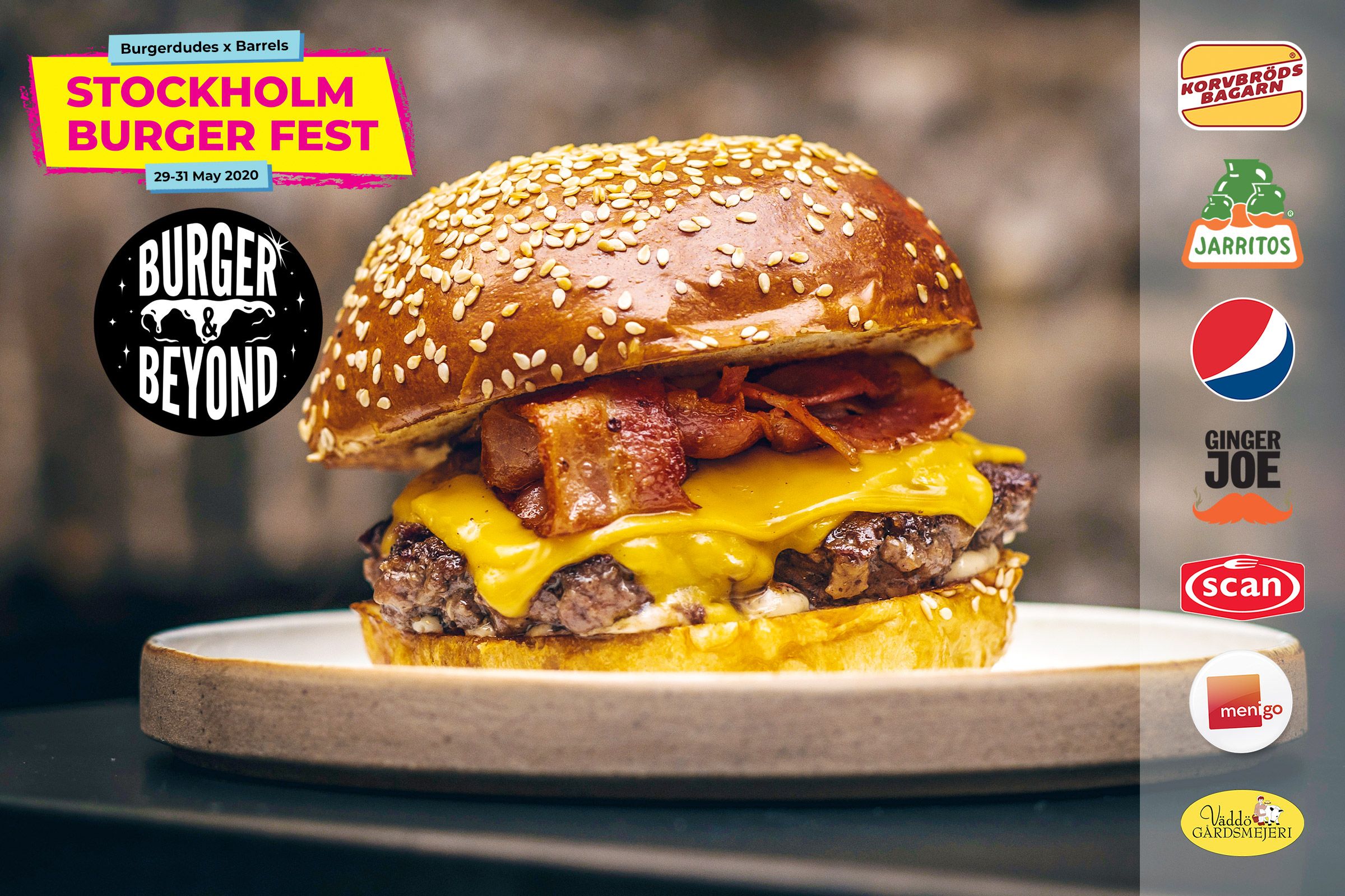 Uppdatering om Stockholm Burger Fest 2020